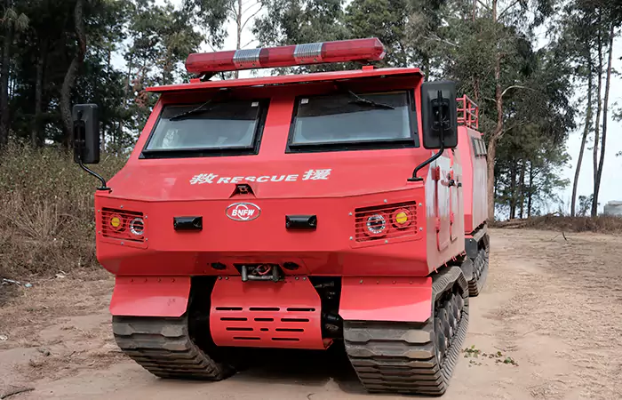 Articulated Tracked All-Terrain Vehicle