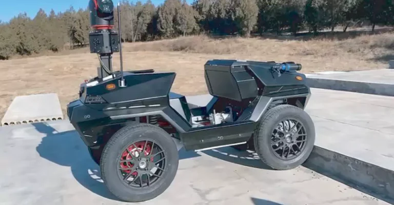 Autonomous Security Vehicle 4x4 Unmanned Ground Vehicle (UGV)