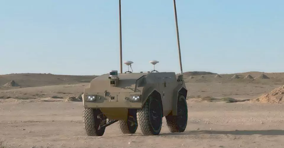 Autonomous Security Vehicle 4x4 Unmanned Ground Vehicle (UGV)-2