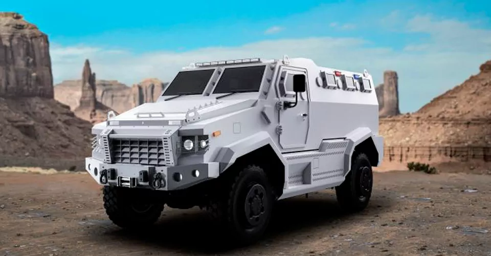 4×4 Bulletproof Transport Vehicle1