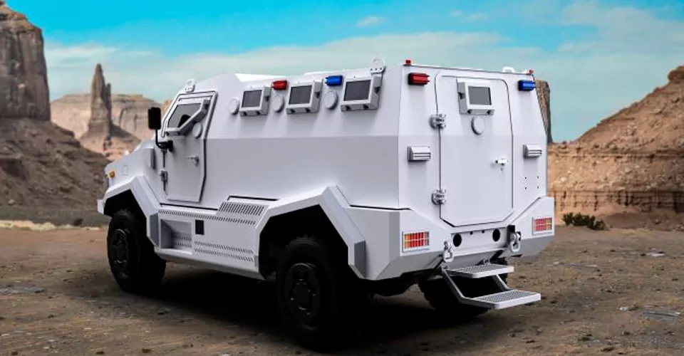 4×4 Bulletproof Transport Vehicle2