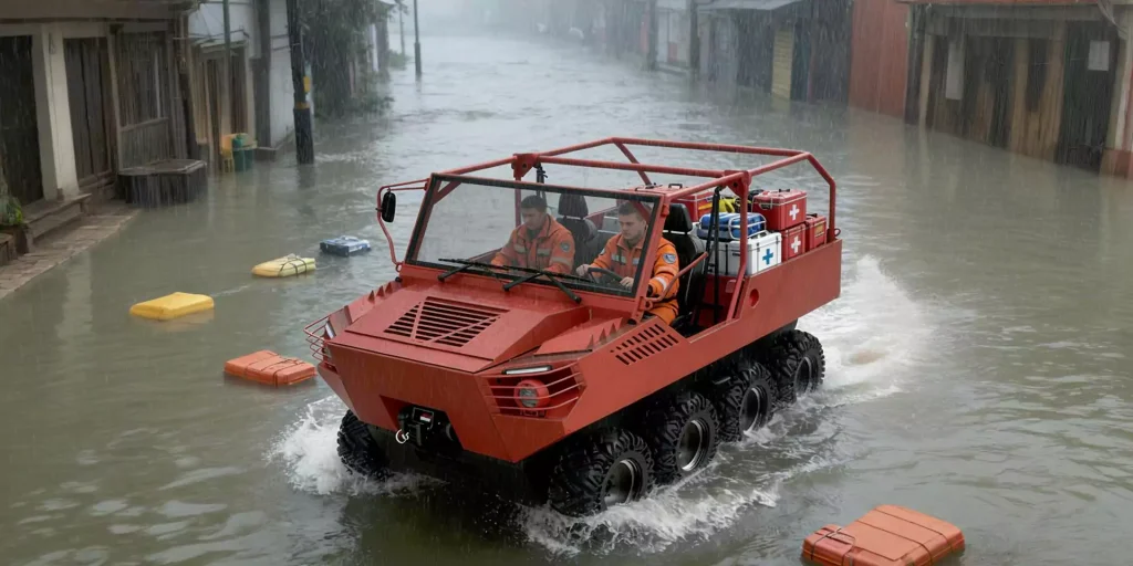 Amphibious Utility Vehicle