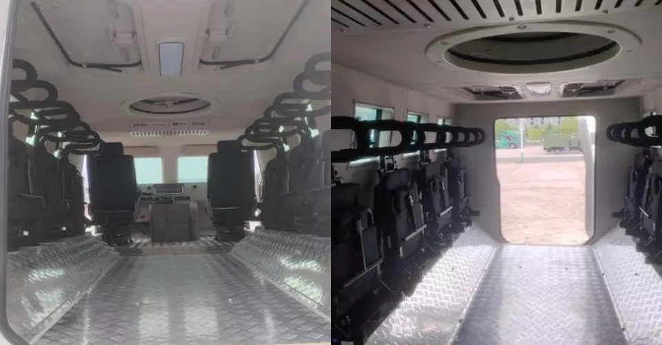 4×4 Bulletproof Transport Vehicle