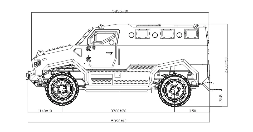 Armored Security Truck