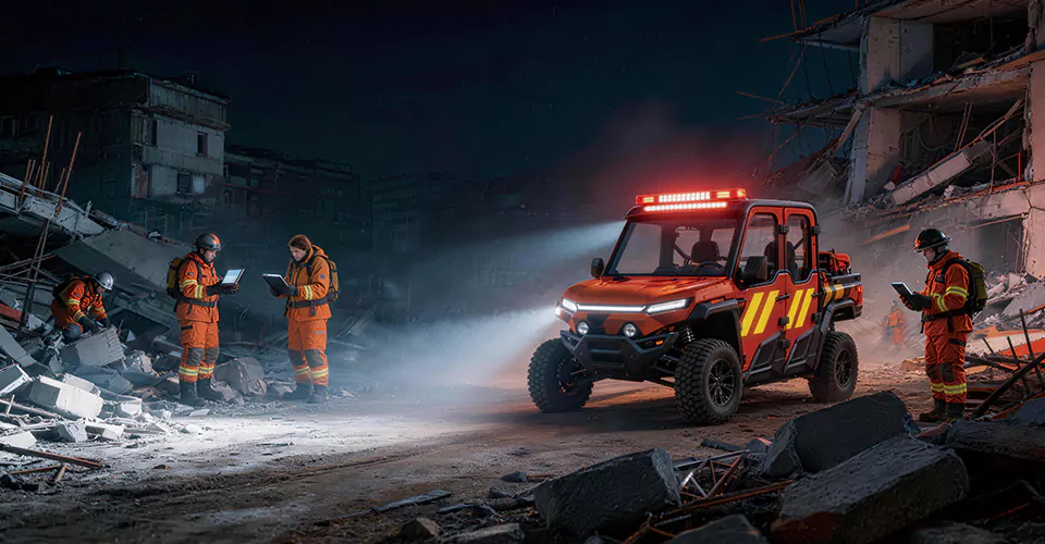 All Terrain Emergency Response Vehicle