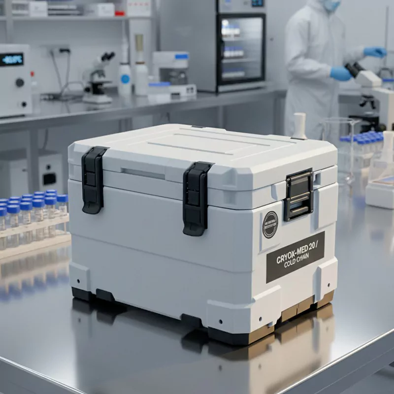 Portable Vaccine Cooler Power-Free Medical Cold Storage Box