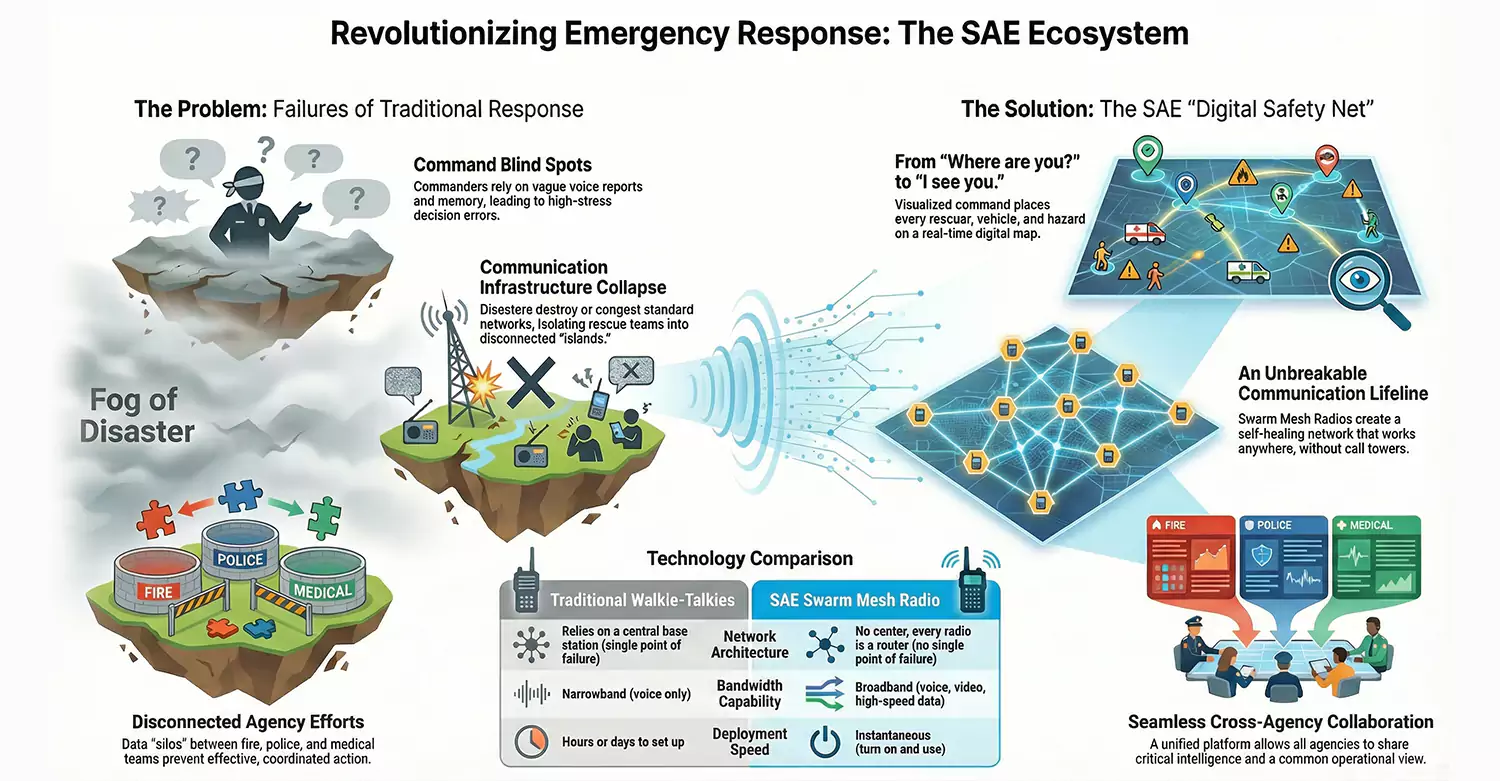 Situational Awareness System Edge Command & Emergency Response Platform